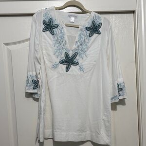 Soft Surroundings beachy blouse